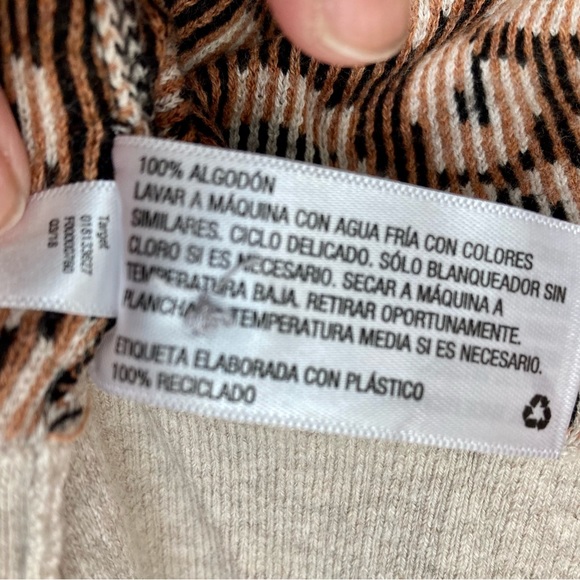 New leopard print cardigan with abalone buttons - Picture 8 of 8